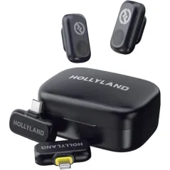 HOLLYLAND LARK A1 COMBO (USB-C RX + LIGHTNING RX + BOITIER DE RECHARGE)