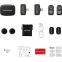 HOLLYLAND LARK A1 COMBO (USB-C RX + LIGHTNING RX + BOITIER DE RECHARGE) HOLLYLAND LARK A1 COMBO (USB-C RX + LIGHTNING RX + BOITIER DE RECHARGE)