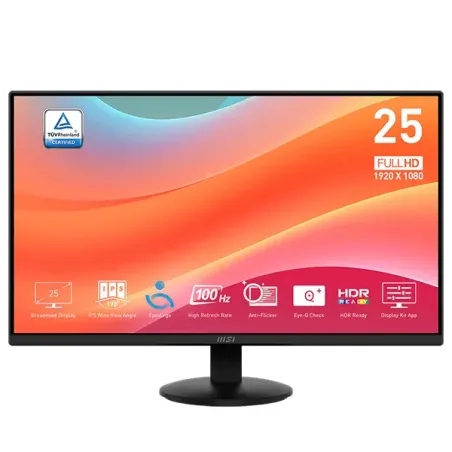 MSI PRO MP252L 24.5 IPS 100Hz 1ms FHD