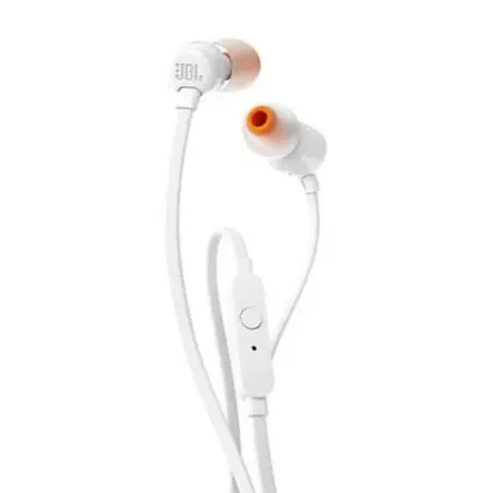 JBL TUNE T110 BLANC AVEC MICROPHONE