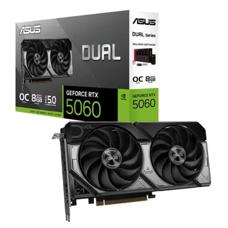ASUS DUAL GeForce RTX 5060 8GB GDDR7 OC EDITION