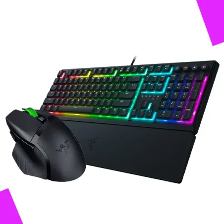 RAZER BASILISK V3 X HYPERSPEED + RAZER ORNATA V3