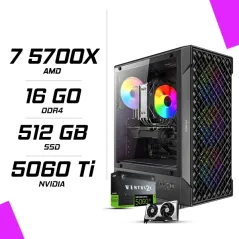 PC Gamer AMD Ryzen 7 5700X MSI RTX 5060 Ti 8G