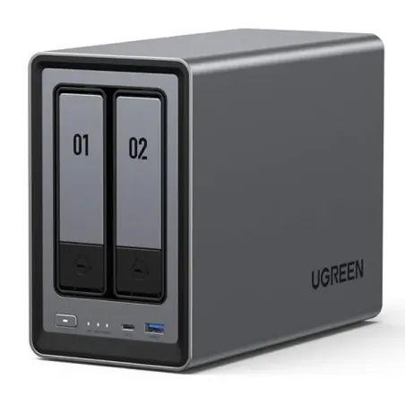 UGREEN NAS 2 BAIES 76TB DXP2800 (25369)