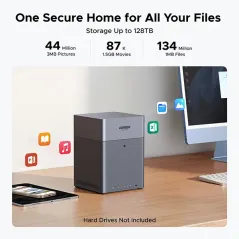 UGREEN NAS 4 BAIES 120TB DH 4300 PLUS (85660)