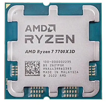 AMD Ryzen 7 7700X3D (4.0 GHz  4.5 GHz) TRAY