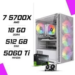 PC Gamer AMD Ryzen 7 5700X MSI RTX 5060 Ti 8G