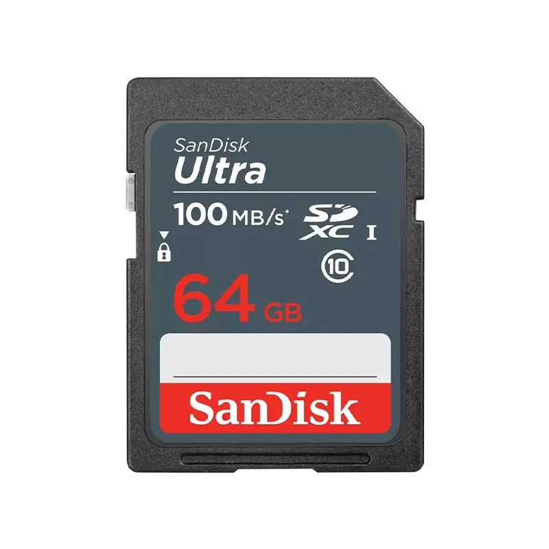 SANDISK ULTRA SDXC UHS-I U1 64GB (SDSDUNR-064G-GN3IN) SANDISK ULTRA SDXC UHS-I U1 64GB (SDSDUNR-064G-GN3IN)