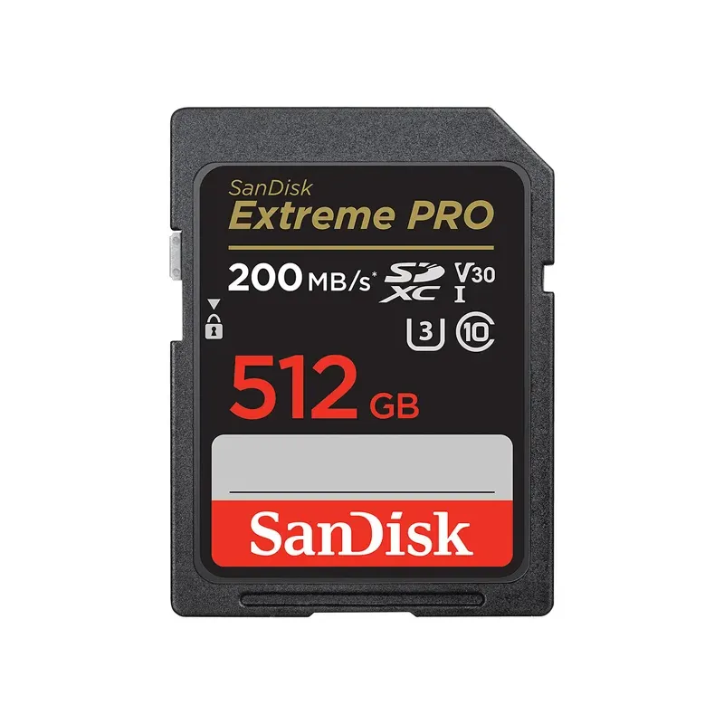 SANDISK EXTREME PRO SDXC UHS-I 512GB (SDSDXXD-512G-GN4IN) SANDISK EXTREME PRO SDXC UHS-I 512GB (SDSDXXD-512G-GN4IN)