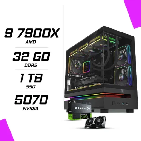 PC Gamer AMD Ryzen 9 7900X RTX 5070 12G