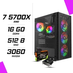 PC Gamer AMD Ryzen 7 5700X RTX 3060 12G