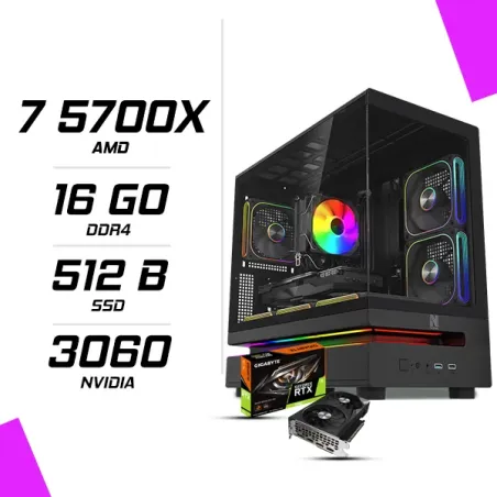 PC Gamer AMD Ryzen 7 5700X RTX 3060 12G