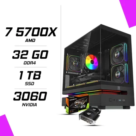 PC Gamer AMD Ryzen 7 5700X RTX 3060 12G