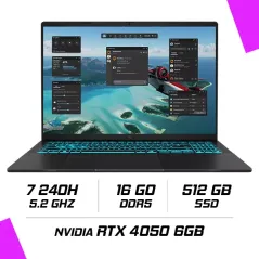 ASUS VIVOBOOK V16 V3607VU-RP228WS Intel Core 7 240H16GB DDR5512GB SSDRTX 4050 6G16 144HzWindows11 (90NB15Q1-M01BY0)