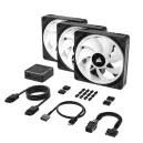 CORSAIR ICUE LINK QX120 RGB STARTER KIT NOIR