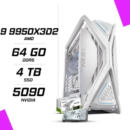 PC Gamer AMD Ryzen 9 9950X3D2 RTX 5090 MASTER ICE 32G