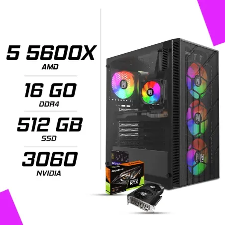 PC Gamer AMD Ryzen 5 5600X RTX 3060 12G