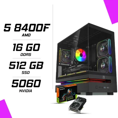 PC Gamer AMD Ryzen 5 8400F RTX 5060 8G
