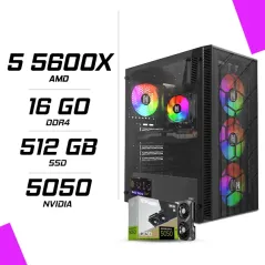 PC Gamer AMD Ryzen 5 5600X RTX 5050 8G