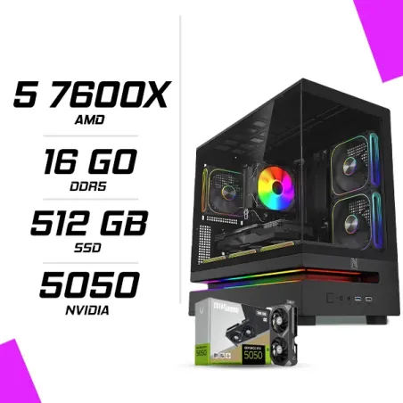 PC Gamer AMD Ryzen 5 7600X RTX 5050 8G
