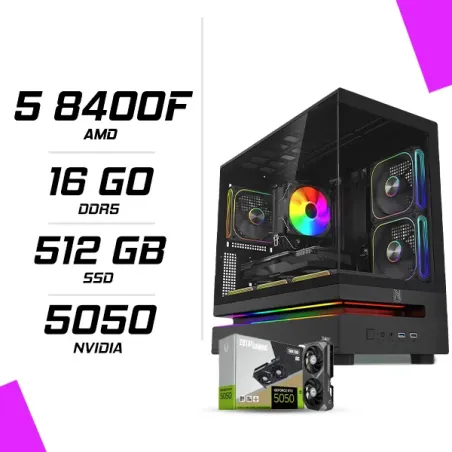 PC Gamer AMD Ryzen 5 8400F RTX 5050 8G