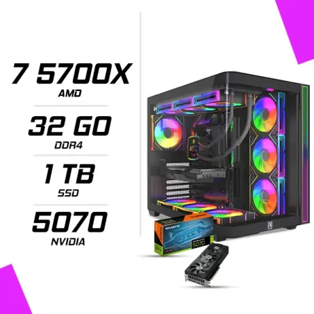 PC Gamer AMD Ryzen 7 5700X RTX 5070 12G