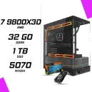 PC Gamer AMD Ryzen 7 9800X3D RTX 5070 12G