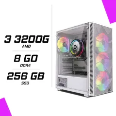 PC Gamer AMD Ryzen 3 3200G BLANC