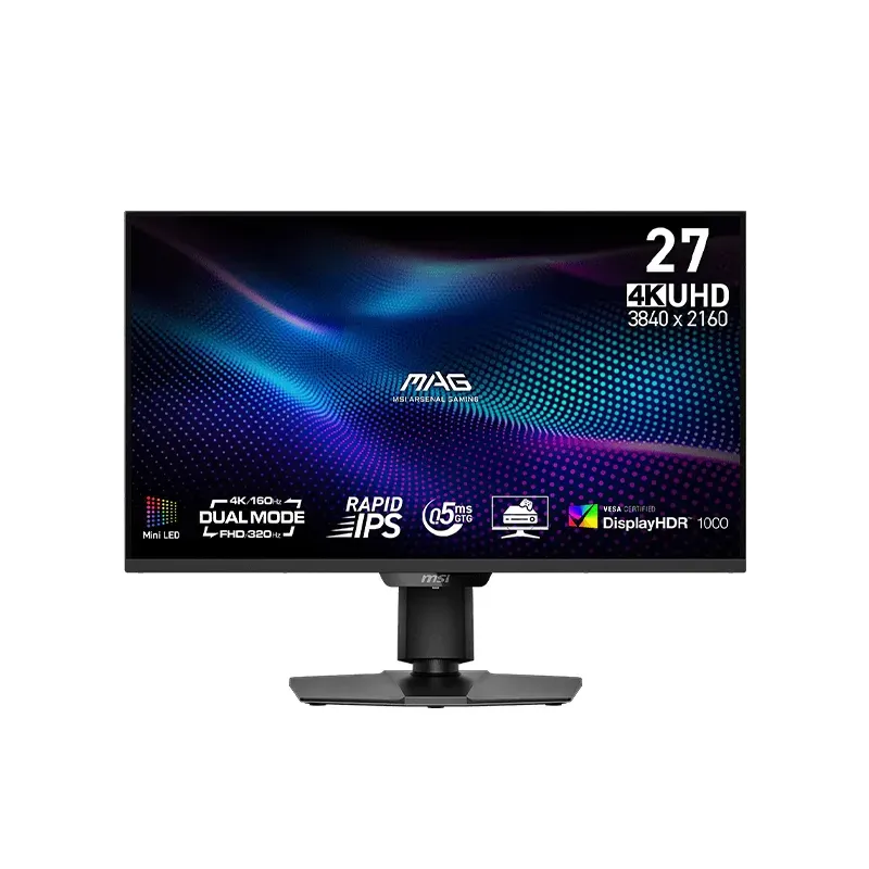 MSI MAG 274UPDF E16M 27" 160Hz/320Hz 0.5ms Fast IPS 4K MSI MAG 274UPDF E16M 27" 160Hz/320Hz 0.5ms Fast IPS 4K