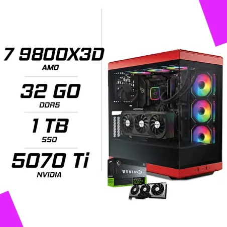 PC Gamer AMD Ryzen 7 9800X3D RTX 5070 Ti 16G