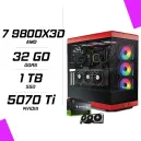 PC Gamer AMD Ryzen 7 9800X3D RTX 5070 Ti 16G