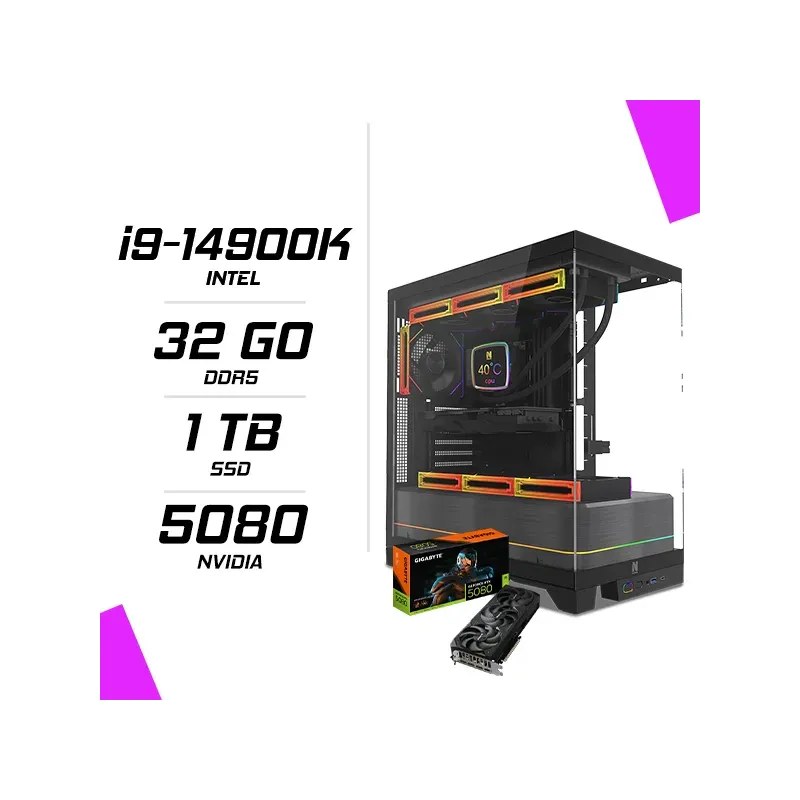 PC Gamer Intel i9-14900K RTX 5080 16G PC Gamer Intel i9-14900K RTX 5080 16G