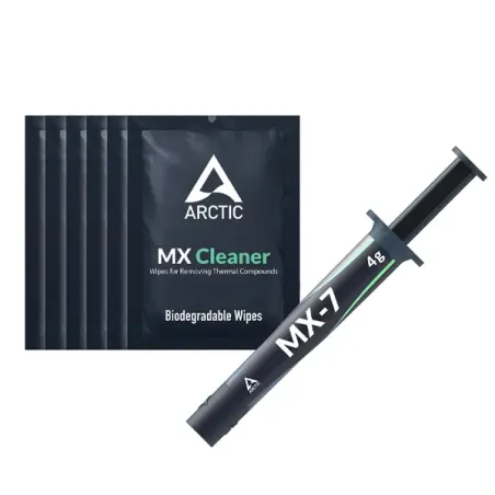 ARCTIC MX-7 (4 GRAMMES) + MX NETTOYANTS X6