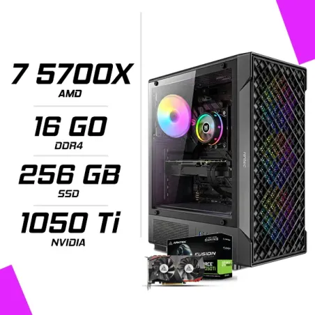 PC Gamer AMD Ryzen 7 5700X GTX 1050 Ti 4GB