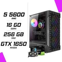 PC Gamer AMD Ryzen 5 5600 GTX1650 4GB