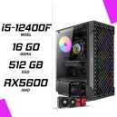PC Gamer Intel i5-12400F RX 5600 12GB PC Gamer Intel i5-12400F RX 5600 12GB