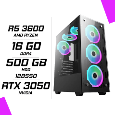 PC Gamer Marrakech Amd Ryzen 5 3600 RTX 3050 prix maroc marrakech