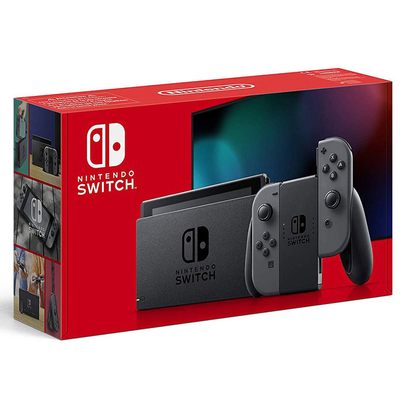 Nintendo Switch v2 + Joy-Con droit et gauche (gris)