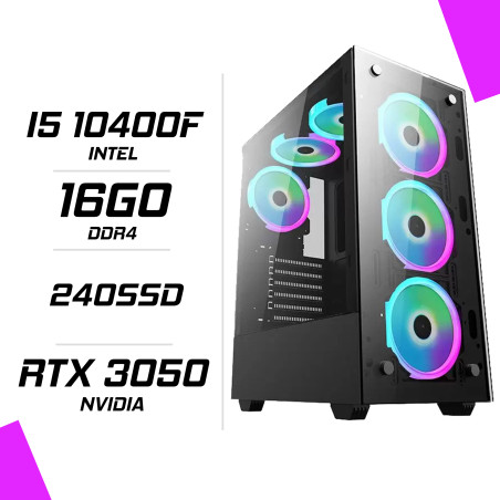 PC Gamer Maroc Intel i5 10400F RTX 3050