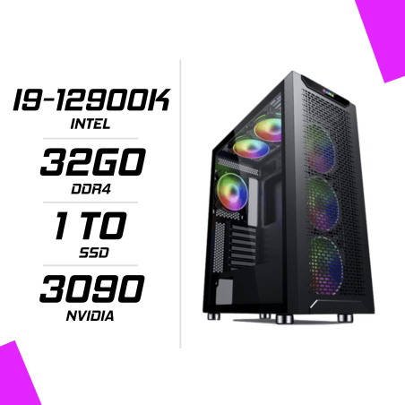 PC Gamer Maroc Intel i9 12900K RTX 3090