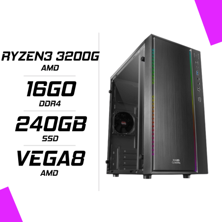 PC Gamer Maroc Ryzen 3 3200 G