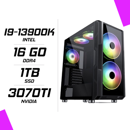 PC Gamer Intel i9 13900K RTX 3070TI