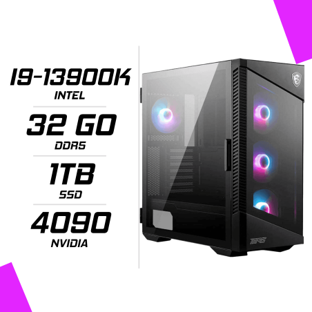 PC Gamer Intel i9 13900K RTX 4090