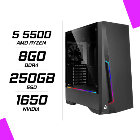 PC Gamer Maroc Ryzen 5 5500 GTX 1650