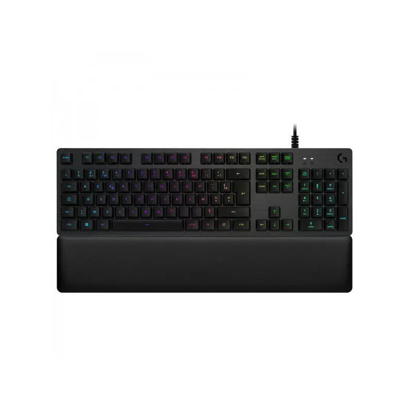 LOGITECH G513 Carbon RGB Mechanical Gaming Keyboard, GX Blue (Clicky) - CARBON