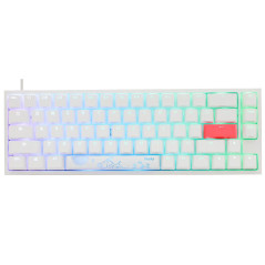 Ducky Channel One 2 SF RGB Blanc (Cherry MX RGB Red)