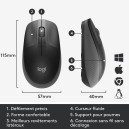 Logitech M190 (Charbon)