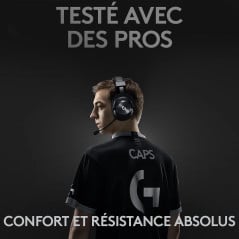 LOGITECH G PRO X WIRELESS LIGHTSPEED GAMING HEADSET Noir