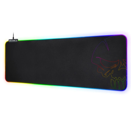 Spirit of Gamer Skull RGB Gaming Mouse Pad XXL