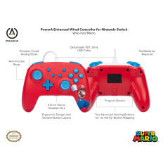 PowerA Manette Nintendo Switch (Super Mario)